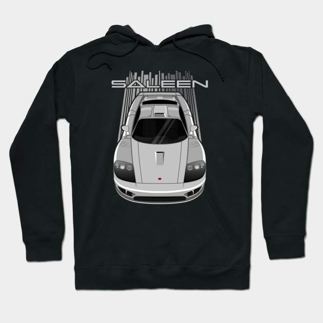 Saleen S7 - White Hoodie by V8social